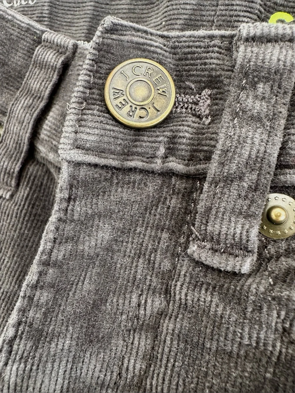 Boys 4T Gray Corduroy Slim Pants